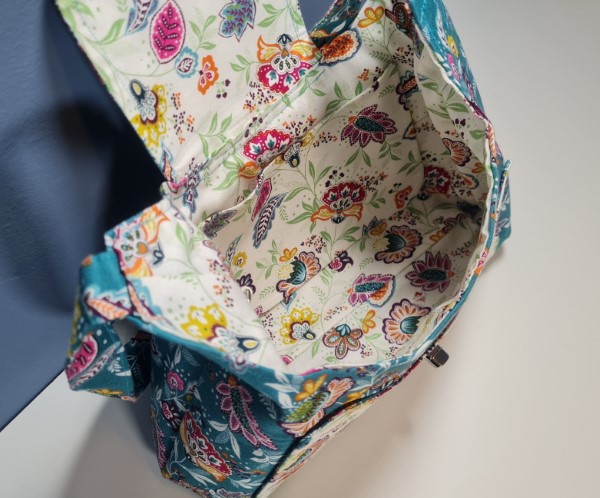 Inside of bag